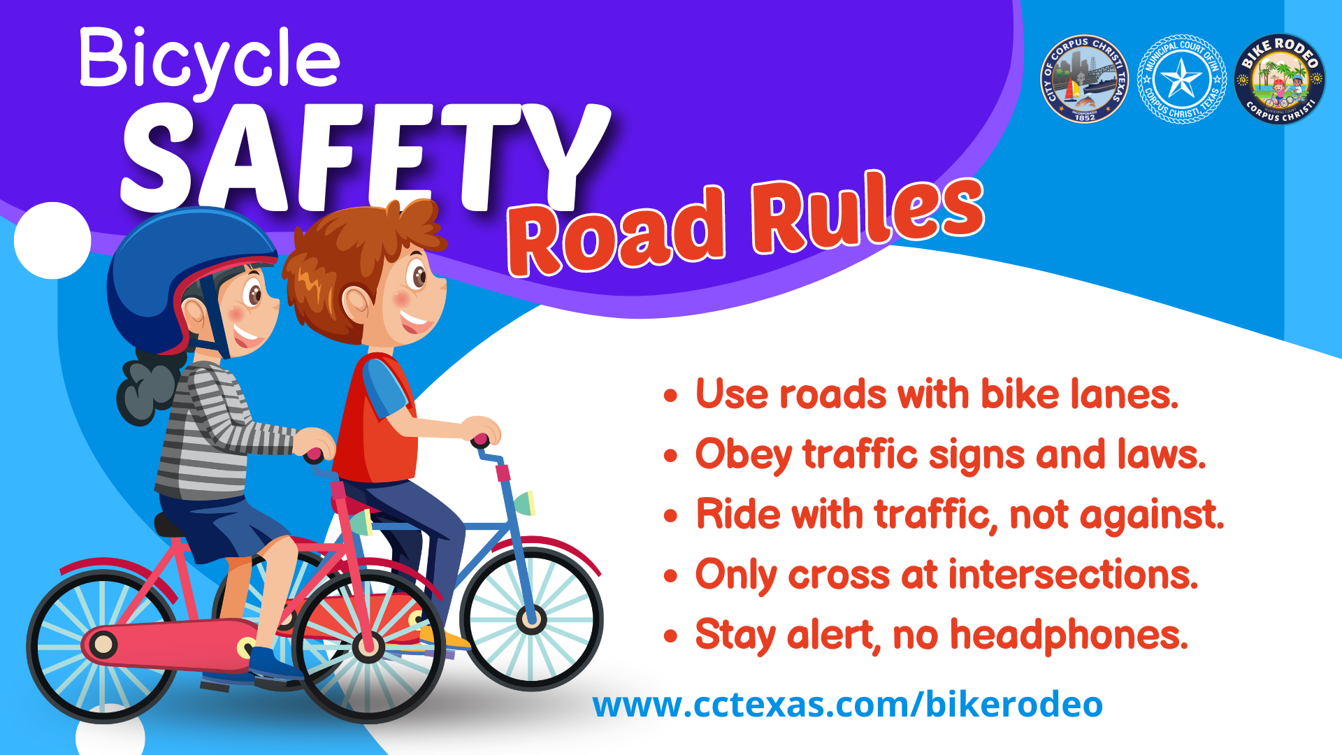 Bicycle Safety Road Rules